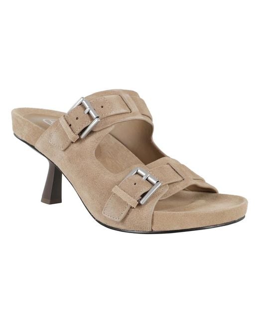 Heeled Mules Ash en coloris White