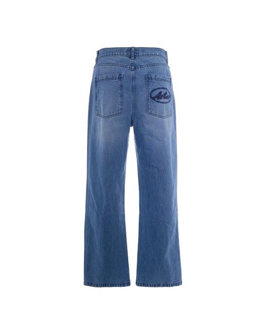 Arte' Blue Straight Jeans for men