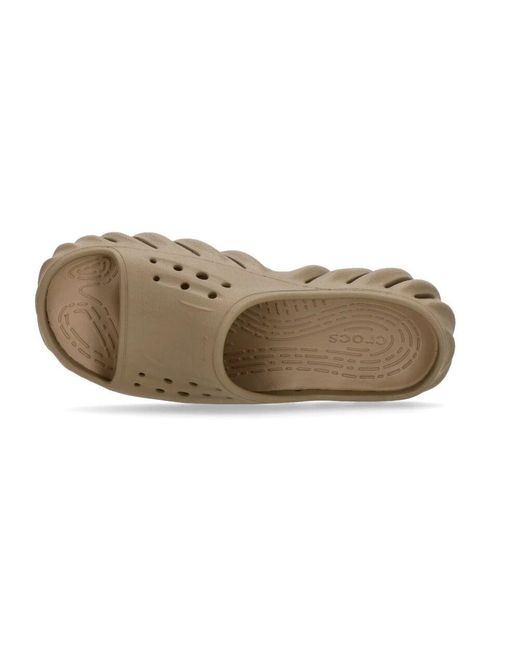 CROCSTM Brown Sliders for men
