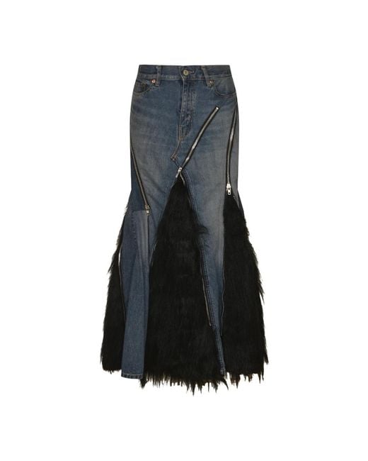 Junya Watanabe Jp-S201 Skirt in het Black