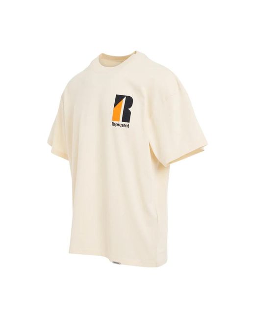 Represent White T-Shirts for men