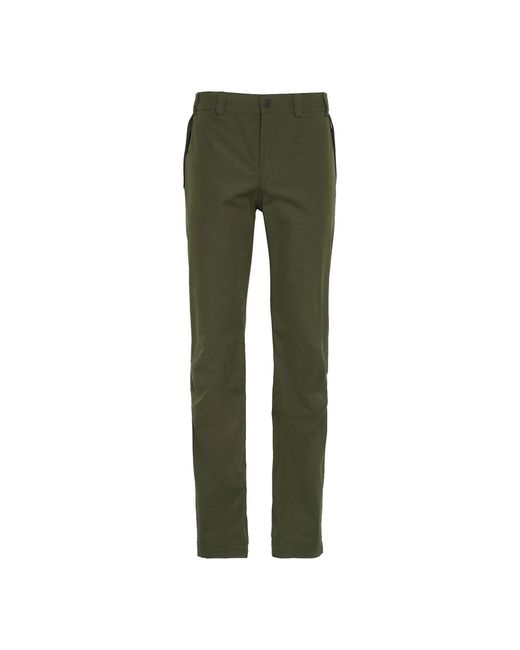 Barbour Green Straight Trousers for men