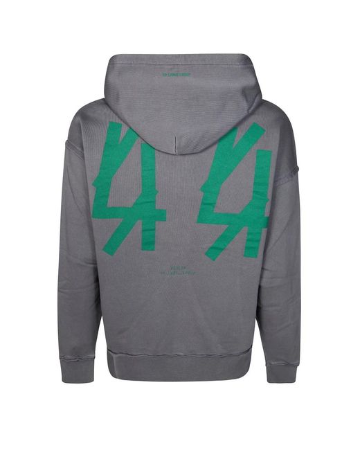 44 Label Group Hoodies & Sweatvesten ,Grijs ,Felpa Con Cappuccio in het Gray voor heren