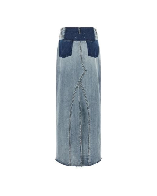 Maison Margiela Blue Denim Skirts