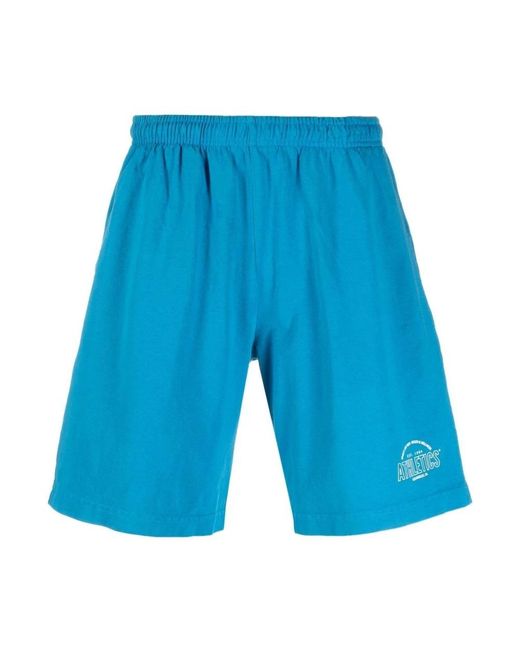 Sporty & Rich Blue Short Shorts for men