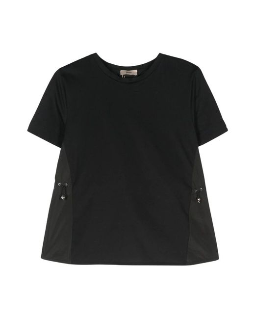Herno Black T-Shirts