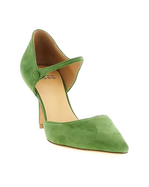 Francesco Russo Green Pumps