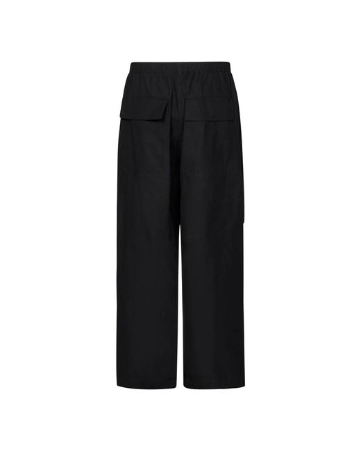 Jil Sander Black Wide Trousers for men