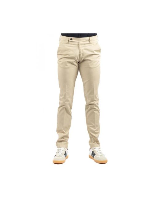 BERWICK  1707 Natural Chinos for men
