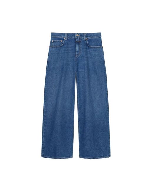 Closed Wide Jeans in het Blue