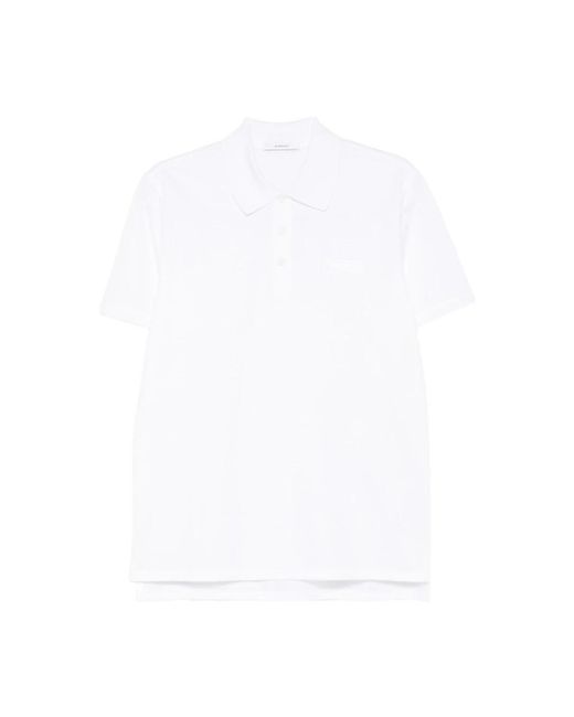 Givenchy Tops ,Wit ,Katoen Polo Van Katoen in het White voor heren