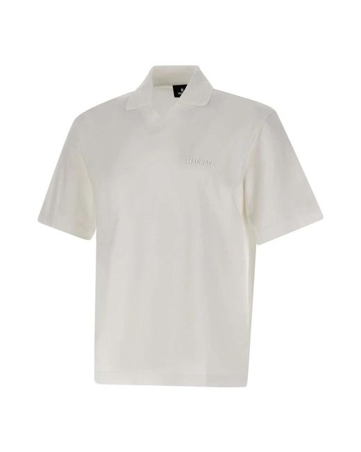 Mackage White Polo Shirts for men