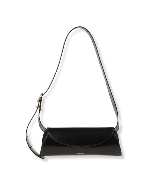 Jil Sander Black Shoulder Bags