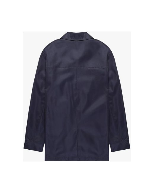 Aquascutum Blue Single-Breasted Coats for men