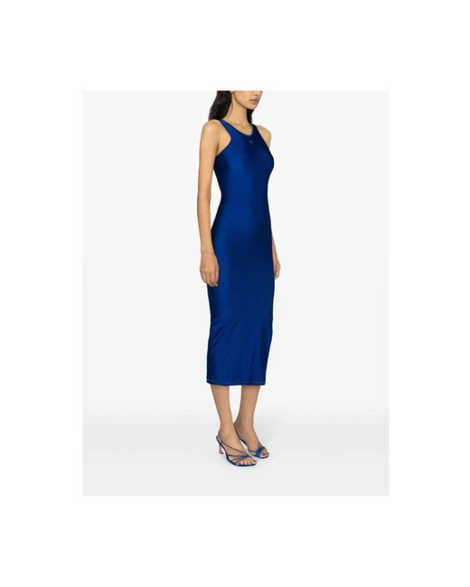 Dresses > day dresses > midi dresses Coperni en coloris Blue