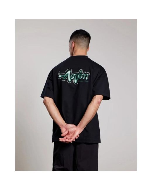 Aeden Black T-Shirts for men