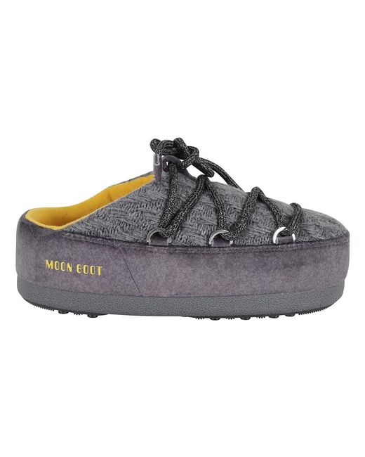 Mules Moon Boot en coloris Gray