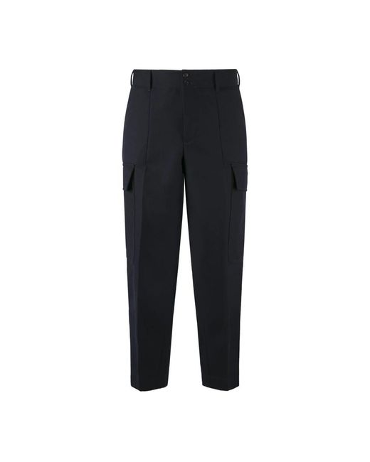 PT01 Black Straight Trousers for men