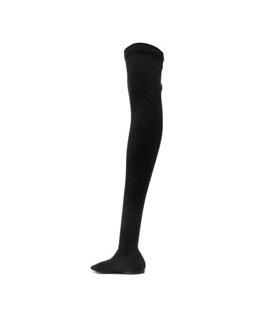 Dolce & Gabbana Black Over-Knee Boots
