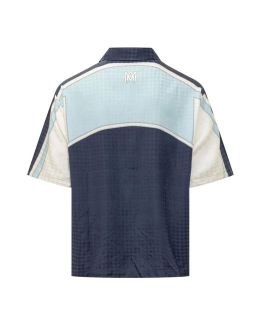 Amiri Blue Short Sleeve Shirts for men