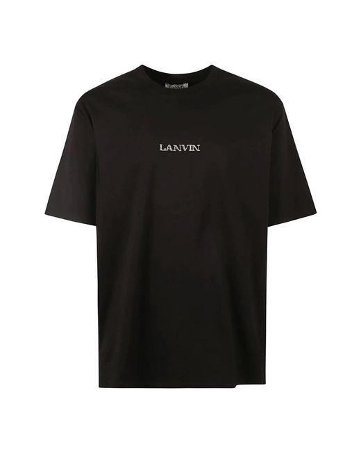Lanvin Black T-Shirts for men