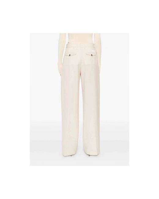 Nine:inthe:morning White Wide Trousers