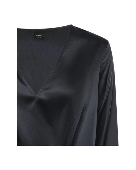 Pinko Black Blouses