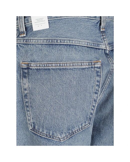 Agolde Blue Straight Fit Jeans for men