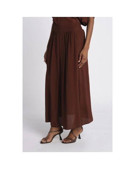 Skirts > maxi skirts Momoní en coloris Brown