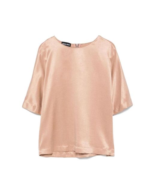 Giorgio Armani Natural Blouses