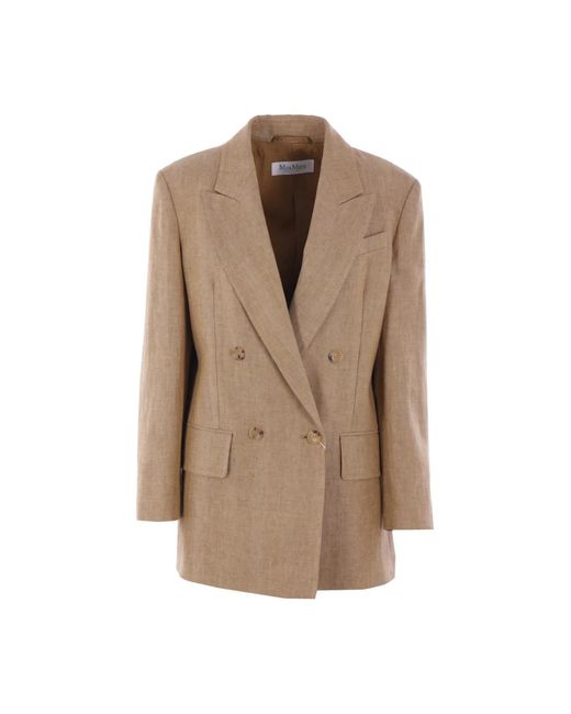 Blazers Max Mara de color Brown