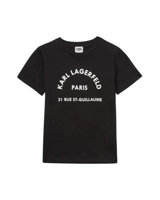 T-Shirts Karl Lagerfeld en coloris Black