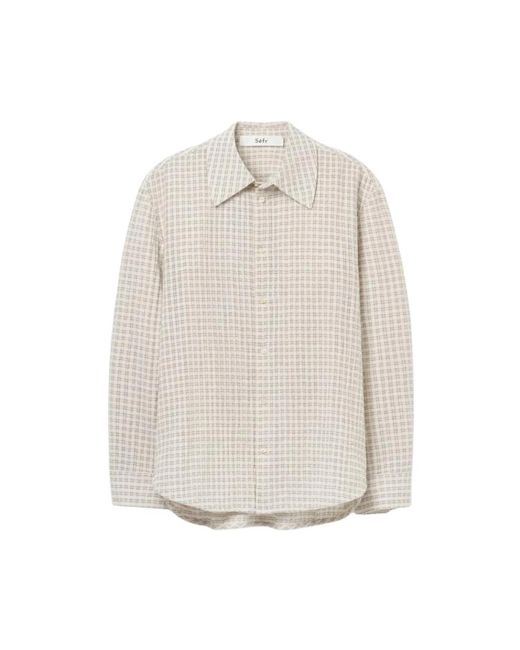 Séfr White Casual Shirts for men