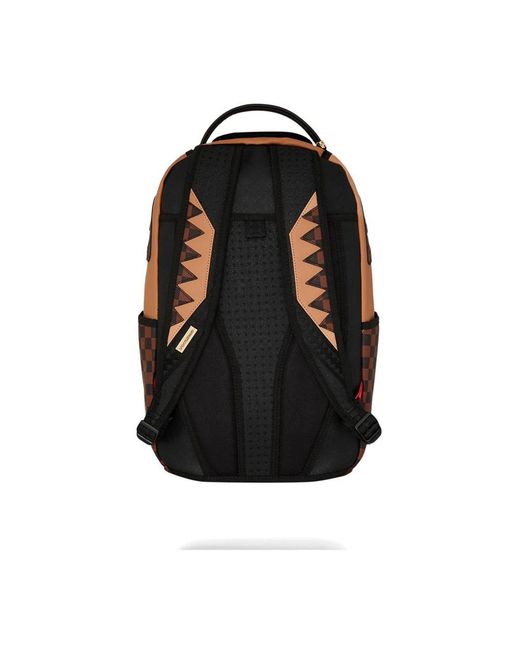 Sprayground Brown Hypeshark Rucksack Braun