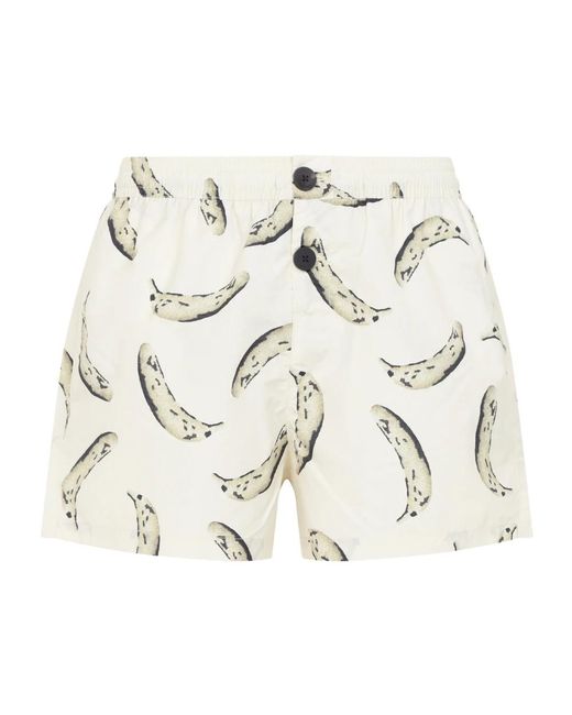 Jacquemus White Beachwear for men