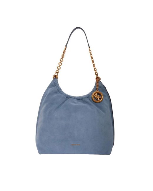 Michael Kors Blue Shoulder Bags