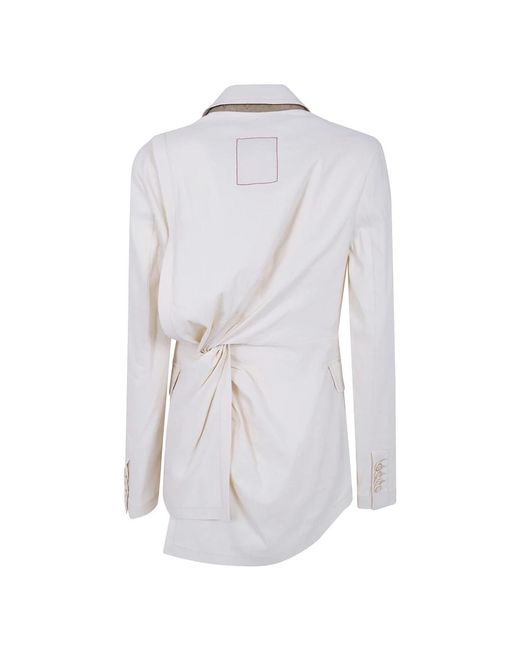 Uma Wang Kylie Jacket in het White