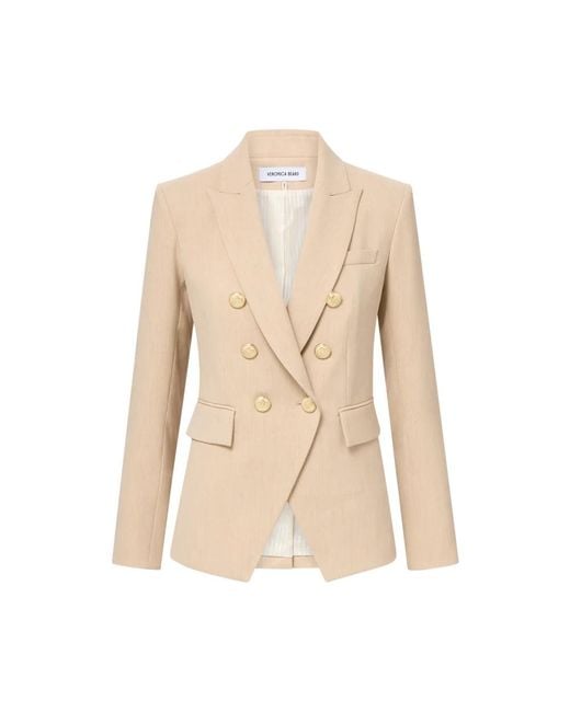 Veronica Beard Natural Blazers