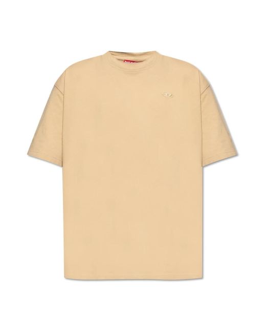 DIESEL T-Shirts in het Natural voor heren