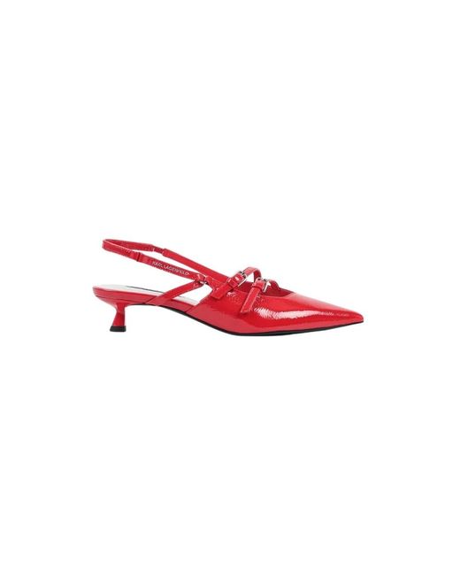 Karl Lagerfeld Red Pumps