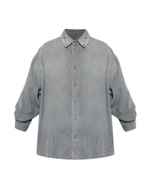 Denim Shirts di DARKPARK in Gray