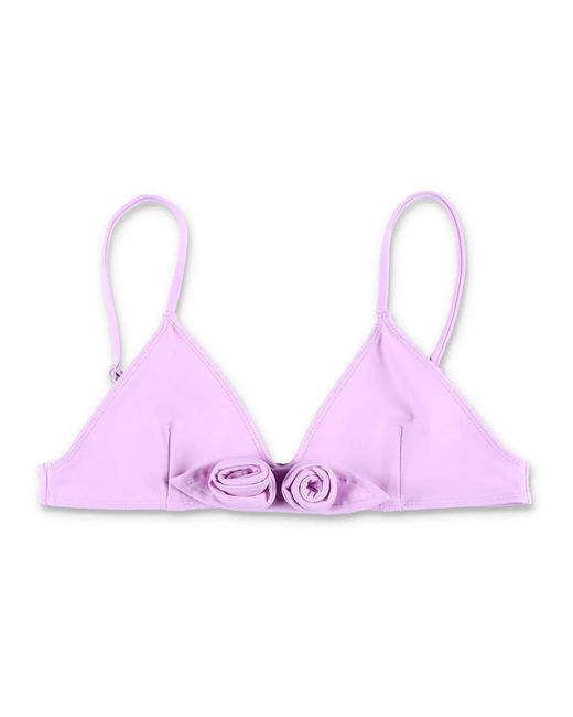 Coperni Flower Bikini Set in het Purple