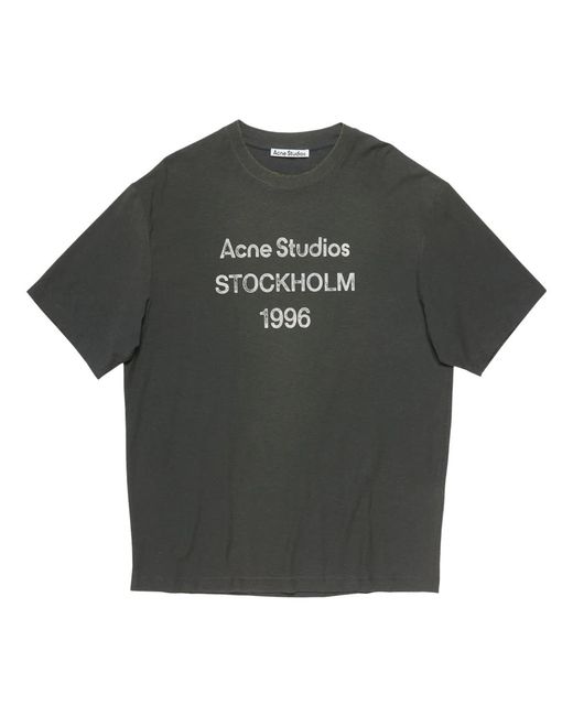 T-Shirts Acne de hombre de color Gray