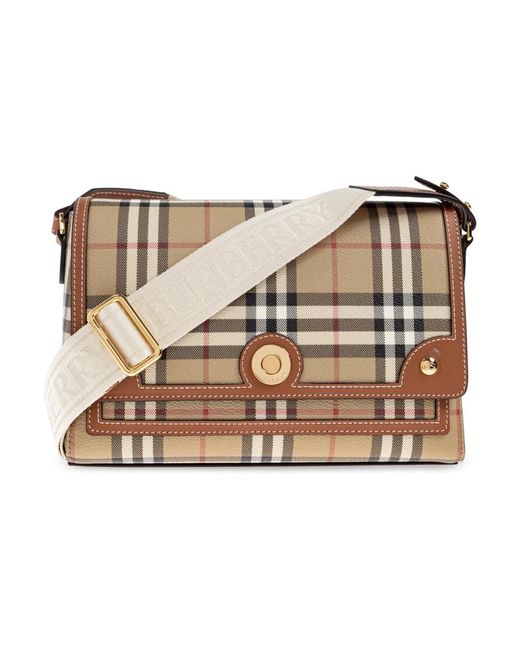 Burberry Brown Handtasche Note