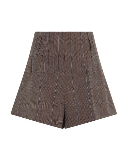 Prada Brown Short Shorts