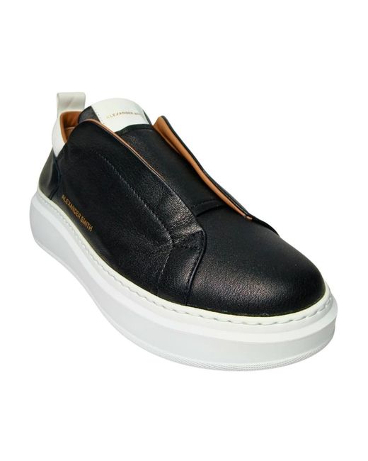 Alexander Smith Black Sneakers for men