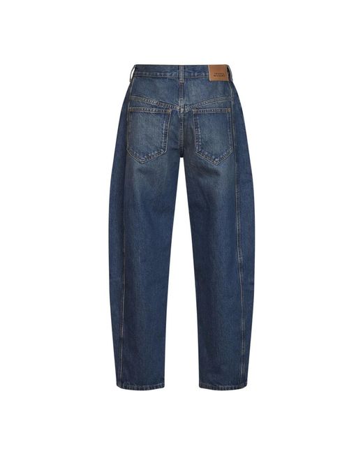 Isabel Marant Blue Loose Fit Jeans