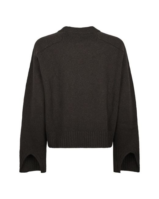 Soeur Black Round-Neck Knitwear