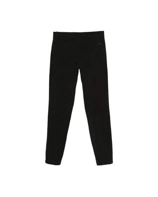 HUGO Black Slim-Fit Trousers for men