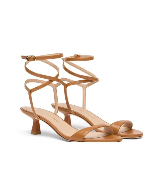 Stuart Weitzman Metallic Nudist Wrap 50